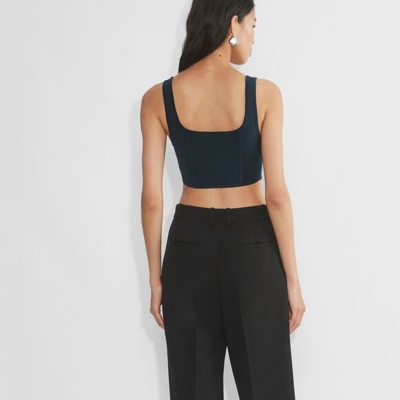 BNWOT Aritzia Babaton Sculpt Knit Bustier Tank - size xxs - Picture 5 of 6